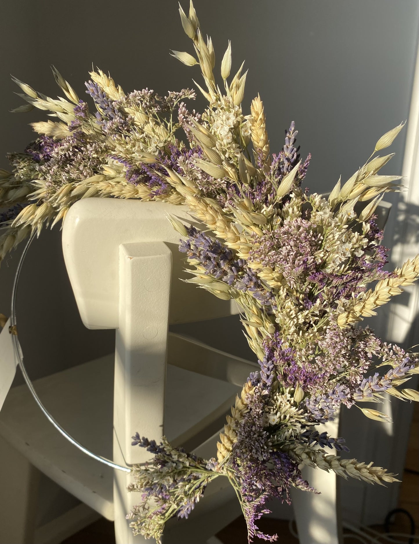 Couronne Petit Modèle Violet | Mauve | Naturel _ Les Mains dans les Fleurs