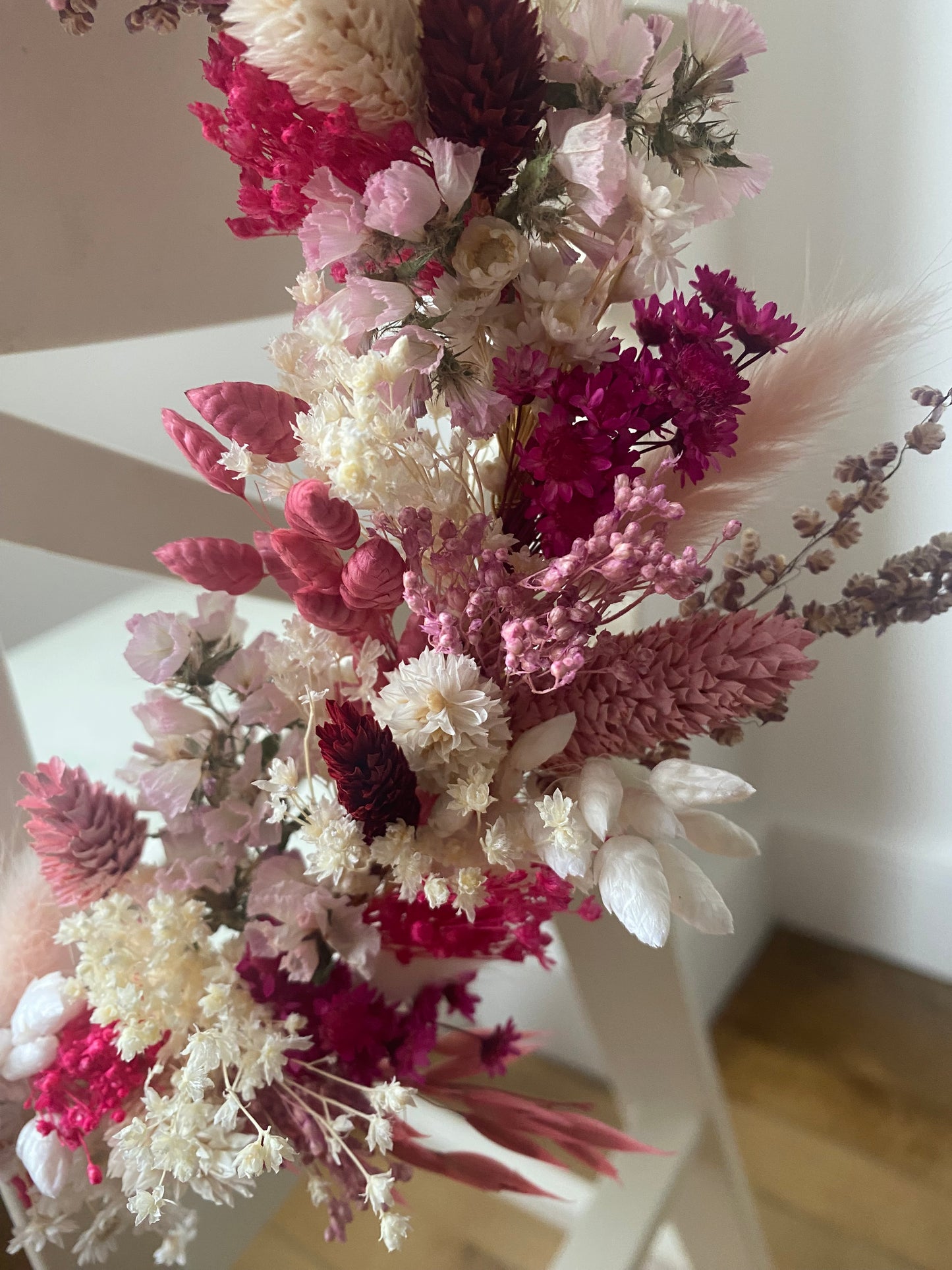 Couronne Petit Modèle Rose _ Les Mains dans les Fleurs