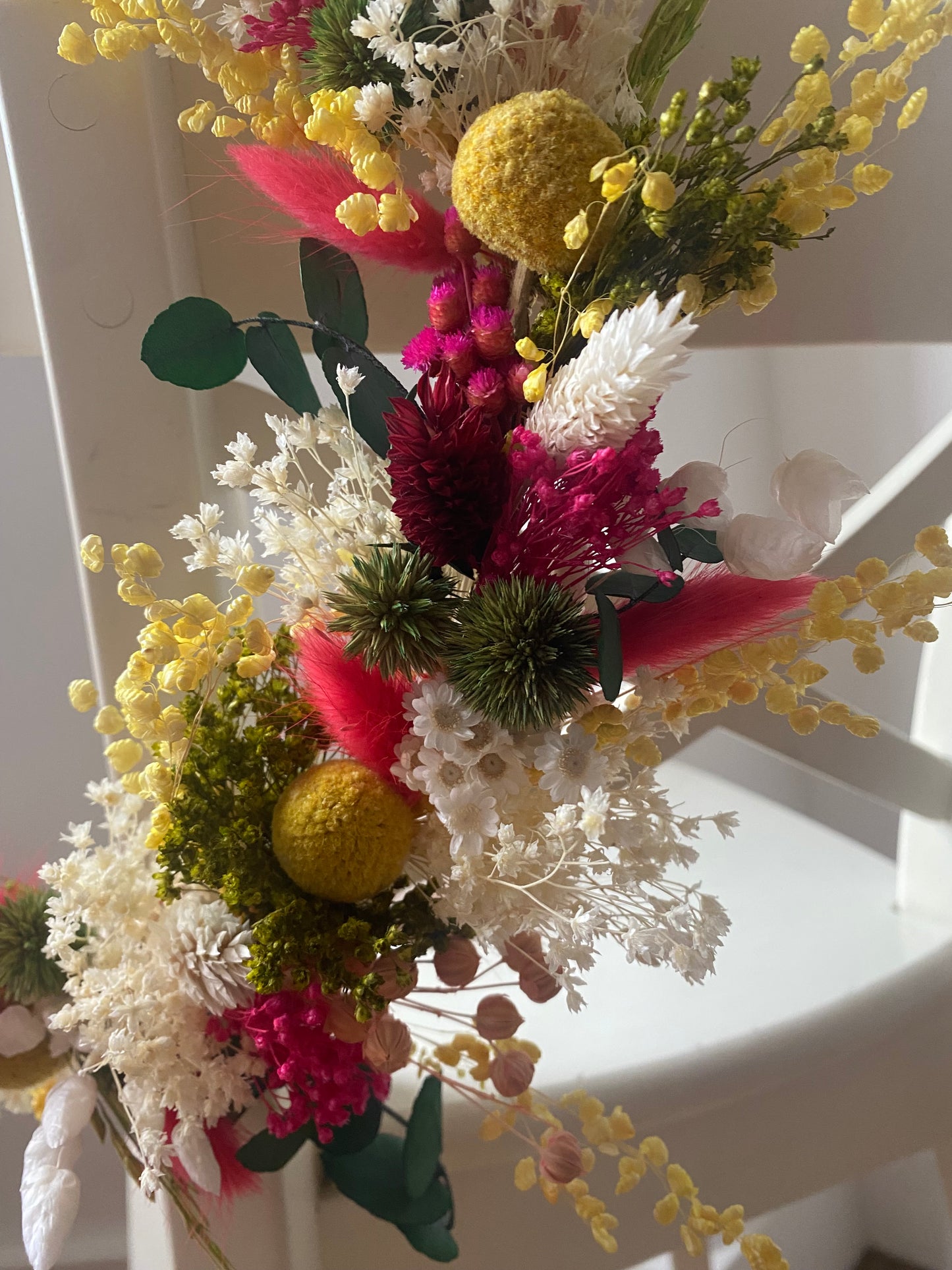 Couronne Petit Modèle Vert | Rose | Jaune | Blanc _ Les Mains dans les Fleurs