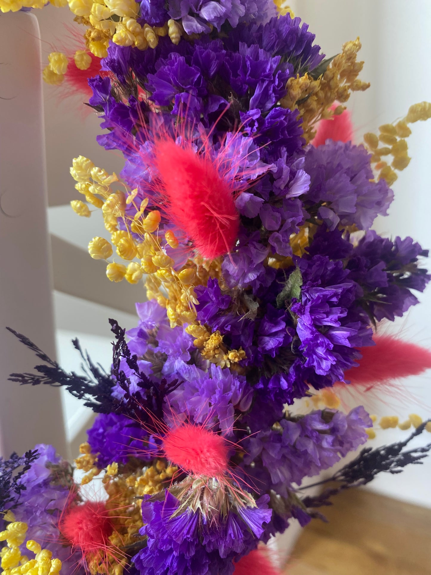 Couronne Petit Modèle Violet | Mauve | Jaune | Rose _ Les Mains dans les Fleurs