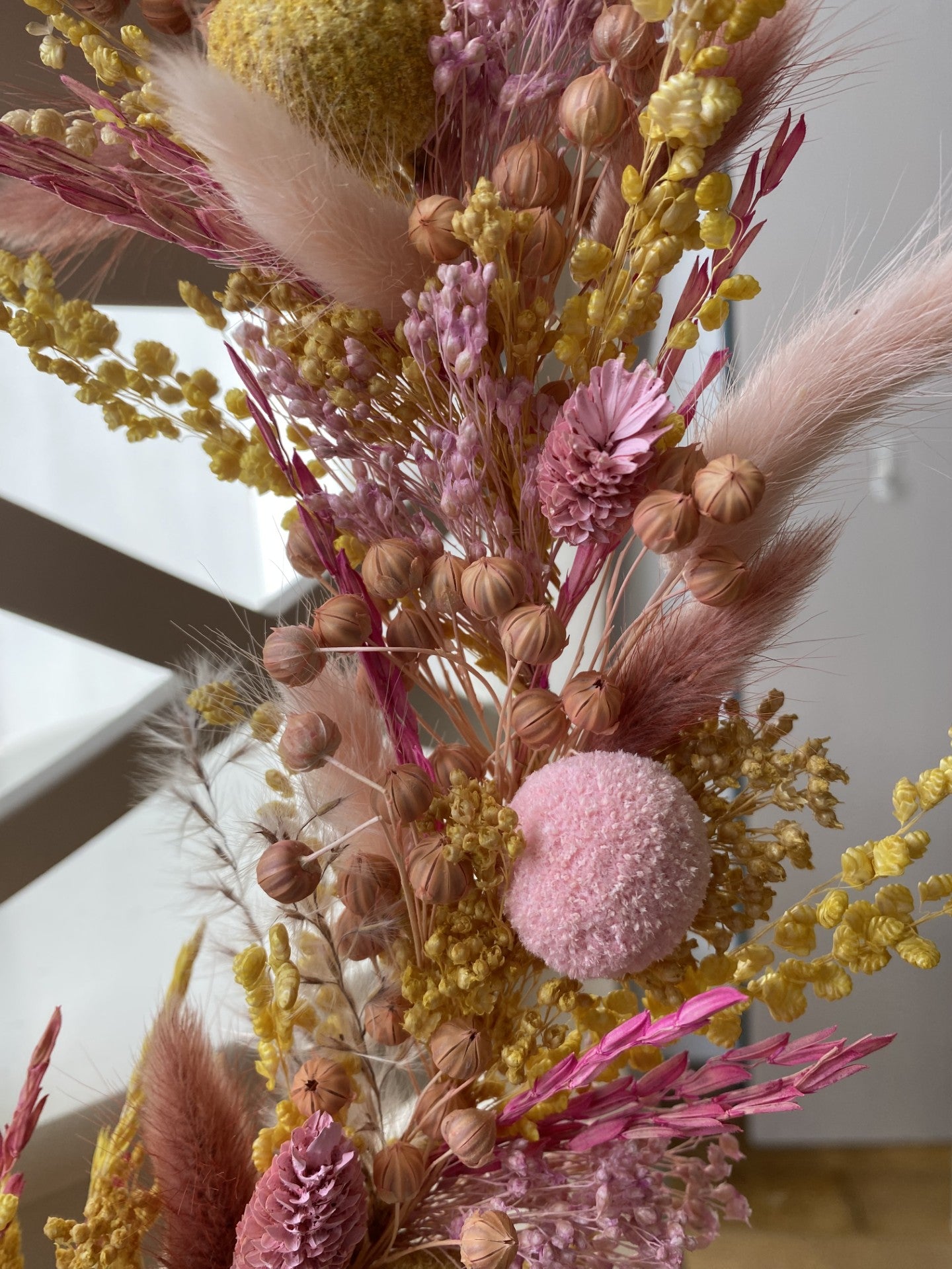 Couronne Moyen Modèle Rose | Jaune _ Les Mains dans les Fleurs