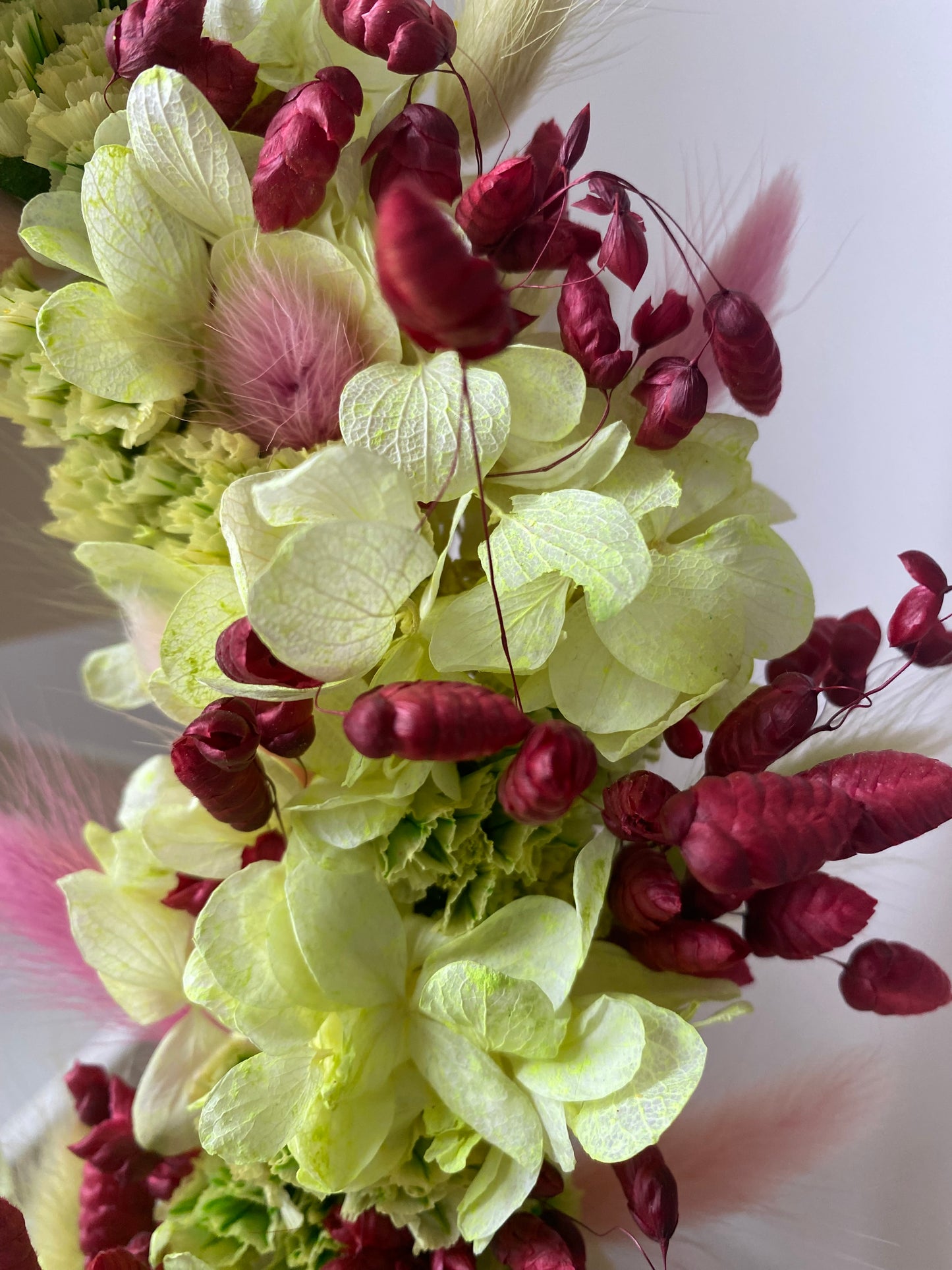 Couronne Petit Modèle Jaune | Rose | Bordeaux _ Les Mains dans les Fleurs